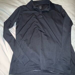 Propper Black Long Sleeve Polo Shirt